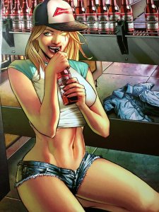 ZENESCOPE ROBYN HOOD #4 WANTED PROJECT COMIC CON EXCLUSIVE LTD 350 NM+