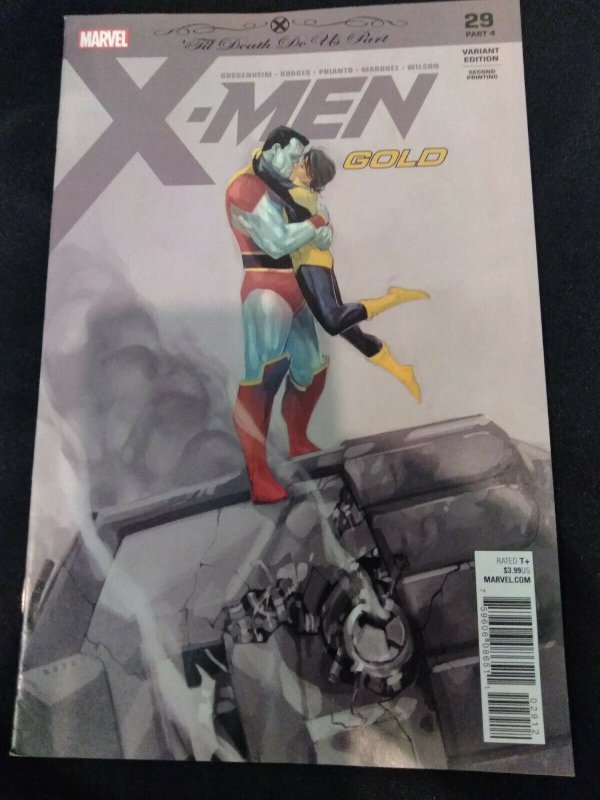 X-Men Gold #29 Second Print Variant Til Death Do Us Part, Part Four 2018 Marvel