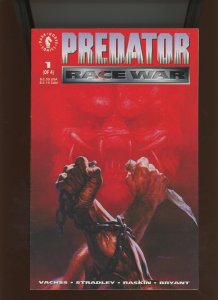 (1993) Predator: Race War #1: FOUR-PART MINI-SERIES! (8.0/8.5)