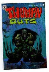 Thumpin' Guts #1 Variant w/poster, card & open polybag -Bisley-Eastman-1993 - NM