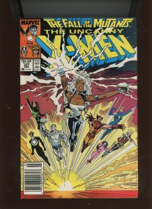 (1988) The Uncanny X-Men #227: COPPER AGE! KEY ISSUE! NEWSSTAND! (8.5/9.0)