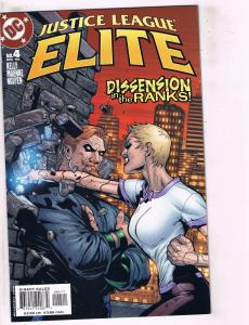 Justice League Elite # 4 NM 1st Print DC Comic Book Batman Superman Flash J111