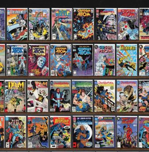 Huge Lot 150+ Comics with Captain Atom, The Flash, Elementals & More!