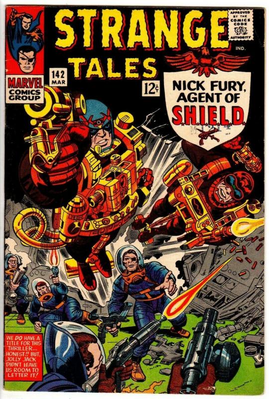 STRANGE TALES 142 FINE PLUS Mar. 1966 