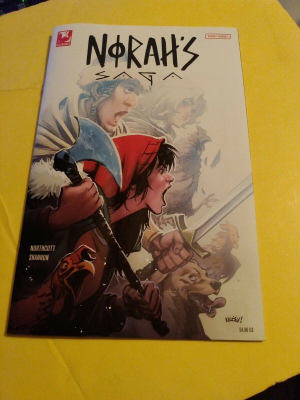 2021 Allegiance Arts NORAH'S SAGA 1 2 3 Wal-Mart comic VF