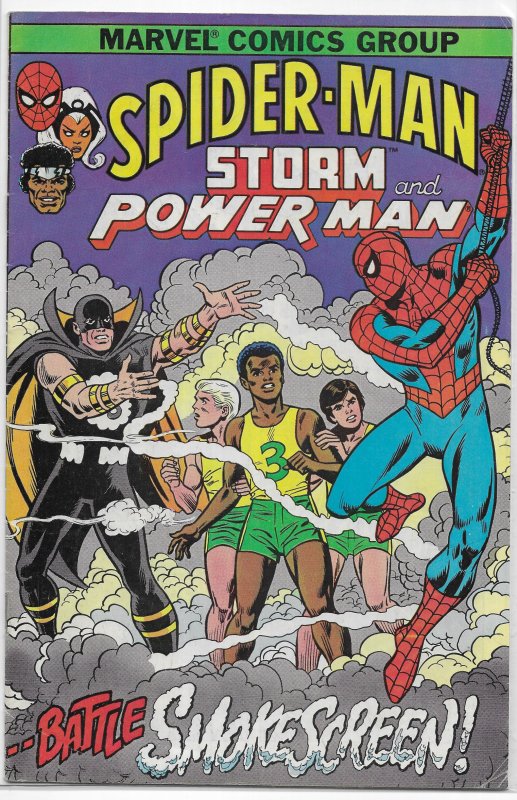 Spider-Man, Storm and Power Man (1982) #1 GD American Cancer Society