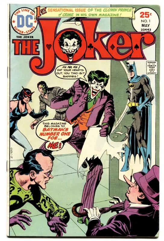 The Joker #1 1975-dc-clown Prince Of Crime-vf-