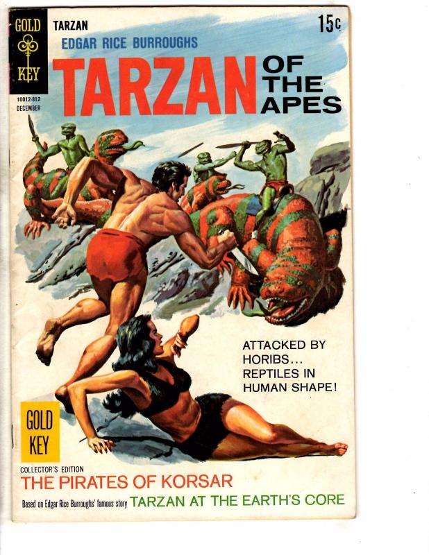 Tarzan Of The Apes # 181 FN Gold Key Comic Book E. Rice Burroughs Jungle J224