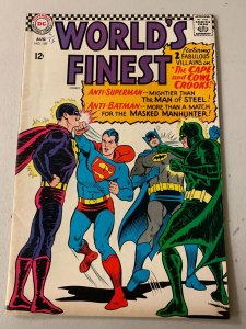 World's Finest #159 DC (3.0 GD/VG) cover detached at one staple (1966)