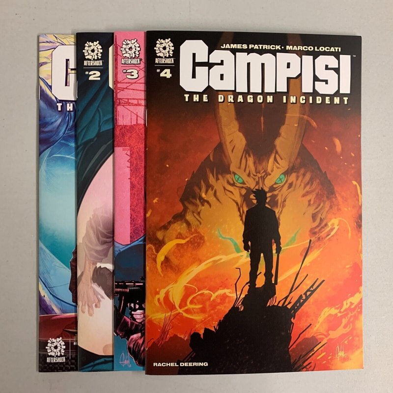 Campis The Dragon Incident #1-4 Set (Aftershock 2021) James Patrick (9.2+)  