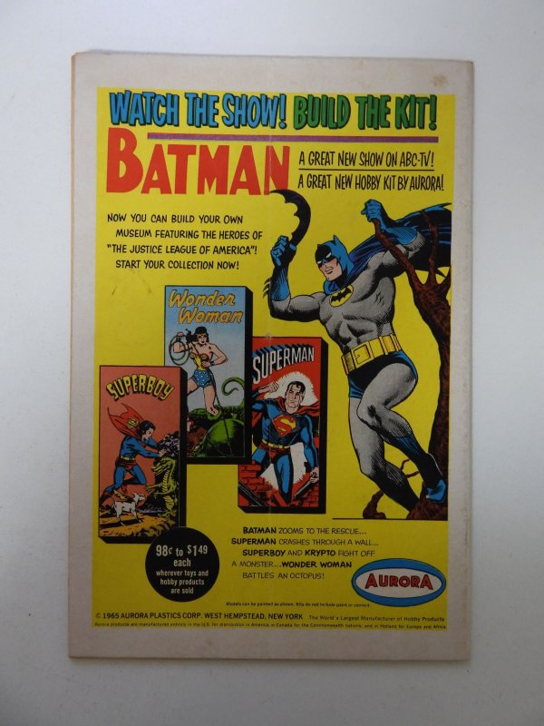 Superman #186 (1966) VG condition subscription crease