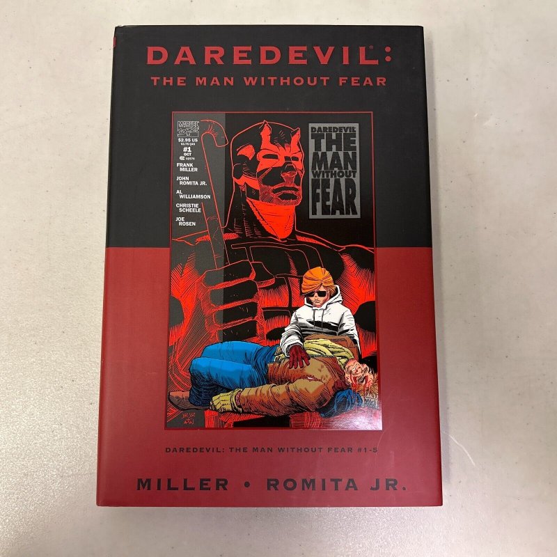 Marvel Premiere Classic Daredevil The Man Without Fear Hardcover Frank Miller 