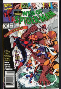 Web of Spider-Man #64 (1990) Spider-Man