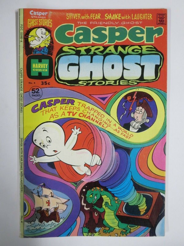 CASPER STRANGE GHOST STORIES #4 (Harvey,6/1975) VERY GOOD (VG)