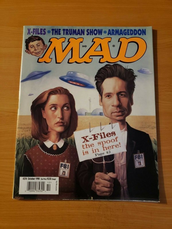 Mad Magazine #374 ~ VERY FINE - NEAR MINT NM ~ October 1998