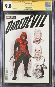Daredevil (2023) # 5 (CGC 9.8 SS) Signed  Marco Checchetto * Census = 1 * Marvel