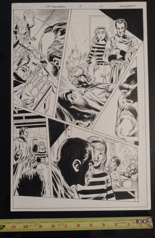 Original Art: Tom Grindberg & Bill Anderson - Dr. Tomorrow #7 page 10