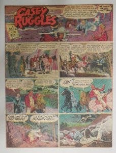 29/31 Casey Ruggles  by Warren Tufts from #1 First Year! 1949 Tabloid 11 x 15 in