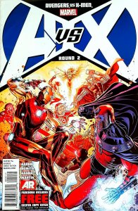 AVX Avengers Xmen #2 (2012) Thor Rouge Wolverine Ironman Magneto Mutants VF NM