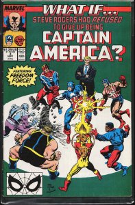 What if...? #3 Direct Edition (1989) Captain America