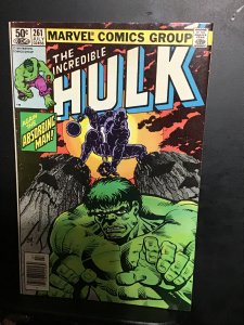 The Incredible Hulk #261 (1981) high-grade absorbing man key!VF/NM Wow