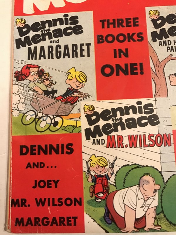 Dennis the Menace Triple Feature #1 : Fawcett 1961 Fn+; Mr. Wilson, Margaret