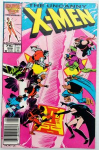 The Uncanny X-Men #208 NEWSSTAND (VF/NM) (1986)