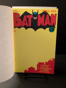 Batman #1 Blank Sketch Facsimile Edtion (1940)