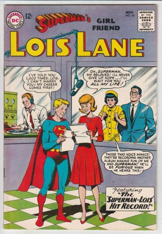 Lois Lane #45 Superman's Girlfriend strict NM/NM-  9.2  High-Grade   Richmond