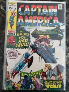 Captain America #129 Marvel (70) FN/VF