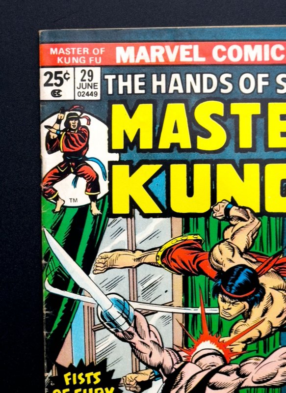 Master of Kung Fu #29 (1975) [Key] 1st App Razor Fist - GD/VG