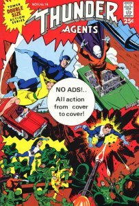 THUNDER Agents #19 GD ; Tower | low grade comic