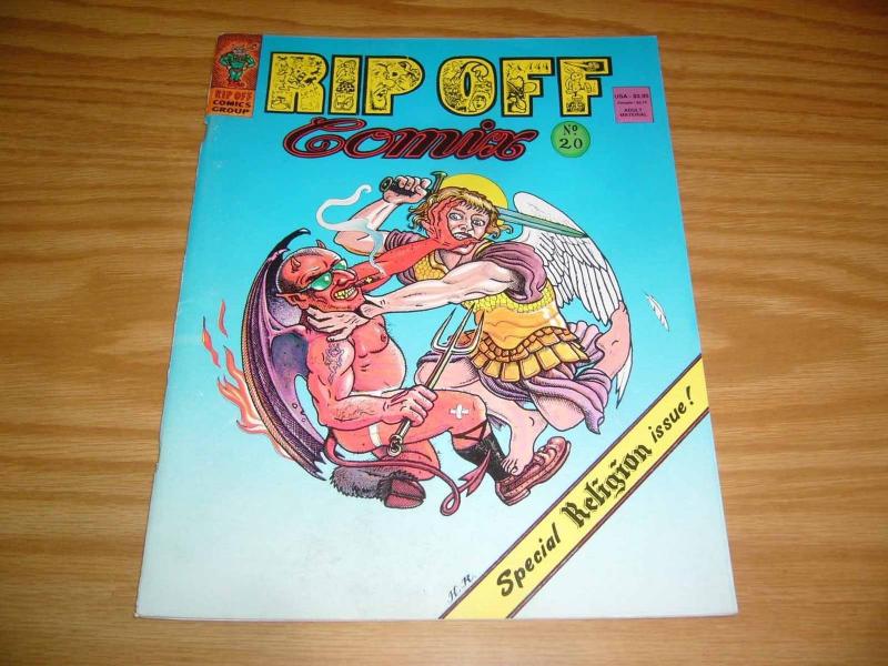 Rip Off Comix #20 FN (1st) foolbert sturgeon - mary fleener - joshua quagmire