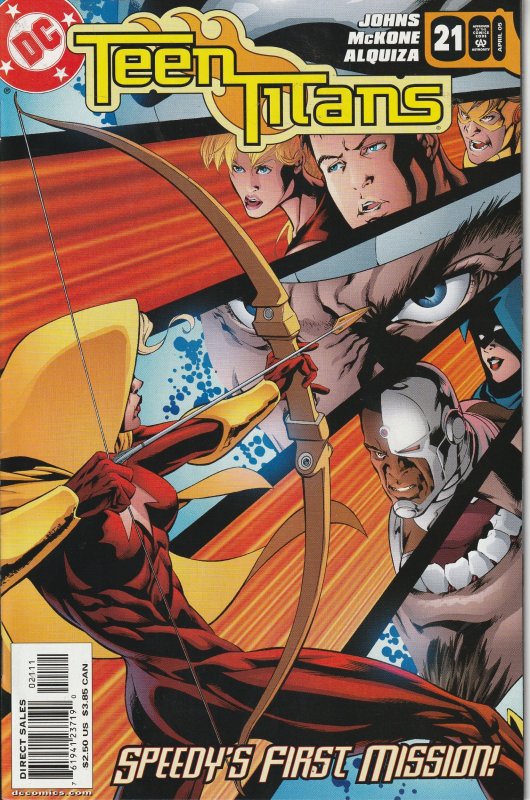 Teen Titans #21 Direct Edition (2005)