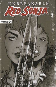 Unbreakable Red Sonja # 4 Variant 1:7 Cover O NM Dynamite 2023 [N7]