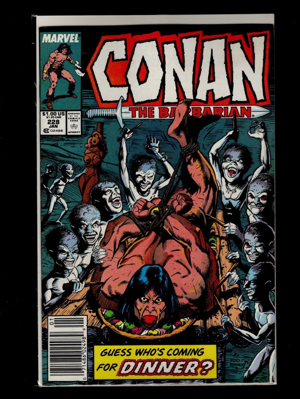 Conan the Barbarian #221,222,223,224,225,226,227,228,229,230 (1989)