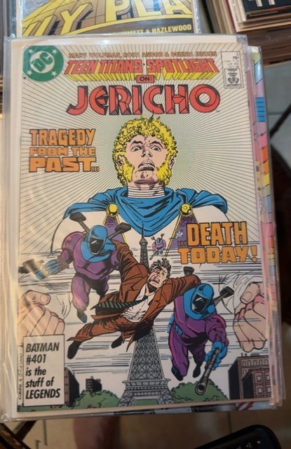 Teen Titans Spotlight #3 (1986) Jericho 