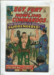 SGT. FURY #30 - INCIDENT IN ITALY! - (6.0) 1966