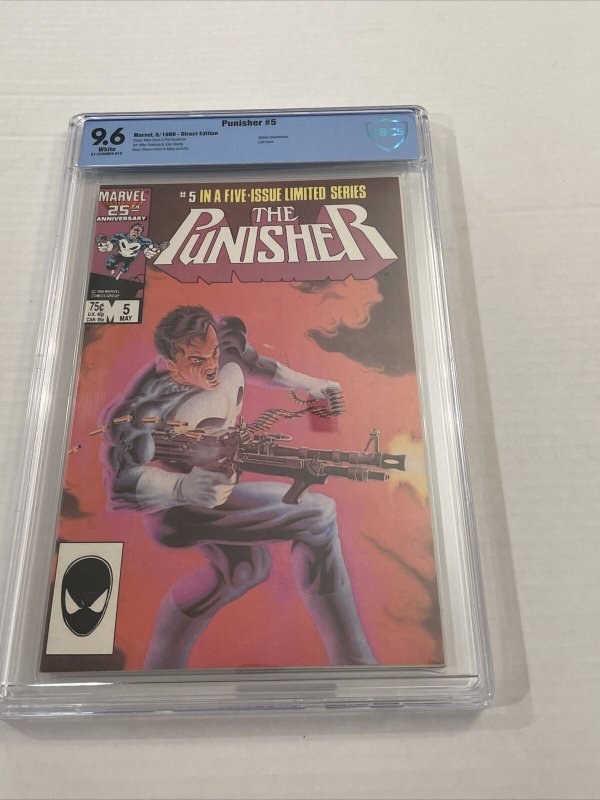 Punisher #5 Limited Series CBCS 9.6 Jigsaw Appearance