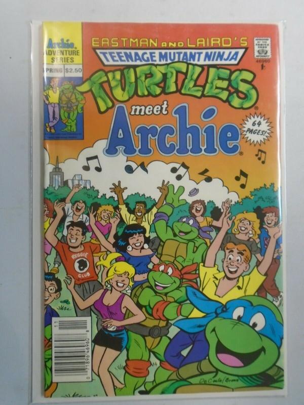 Teenage Mutant Ninja Turtles meet Archie #1 (1991) 6.0 FN