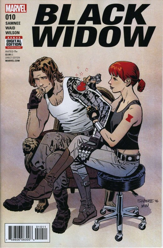 Black Widow (6th Series) #10 VF ; Marvel | Winter Soldier