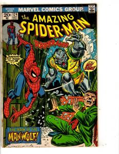 Amazing Spider-Man # 124 FN Marvel Comic Book Green Goblin Vulture Mary Jane JG9