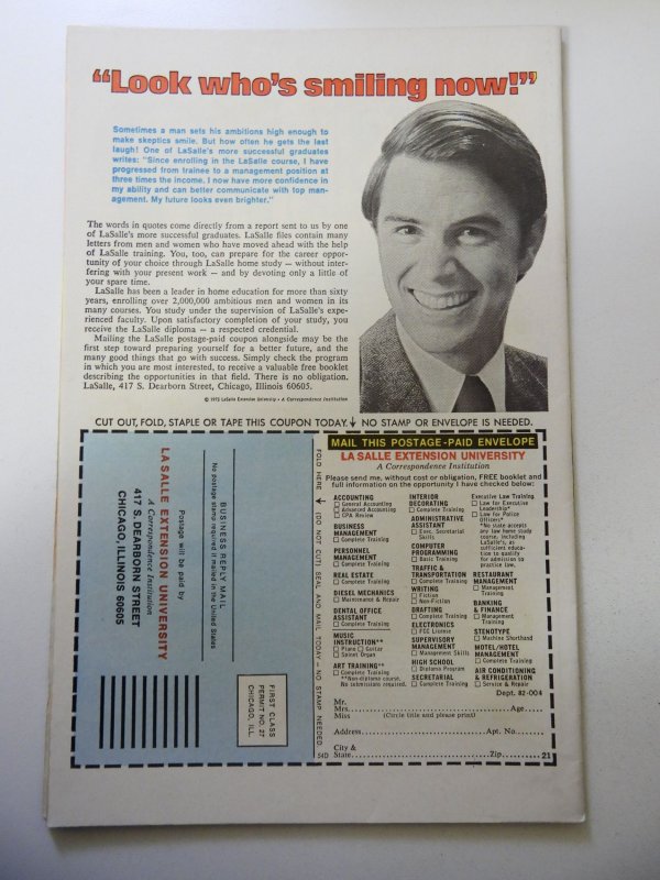 The Invaders #11 (1976) FN+ Condition