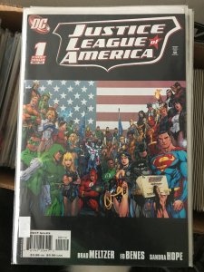 Justice League of America #1 Second Print Cover (2006)