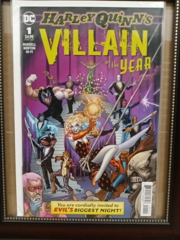 Harley Quinn Villain of the Year #1 2019 DC Comic. Nw80