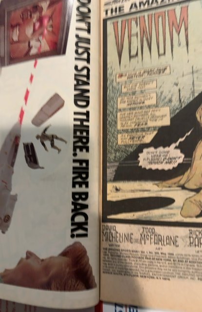 The Amazing Spider-Man #300 (1988) newsstand  first full venom app