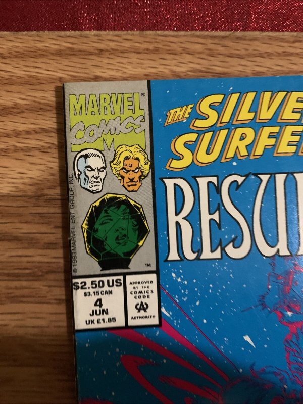 Marvel Comic SILVER SURFER WARLOCK RESURRECTION #4, 1993 