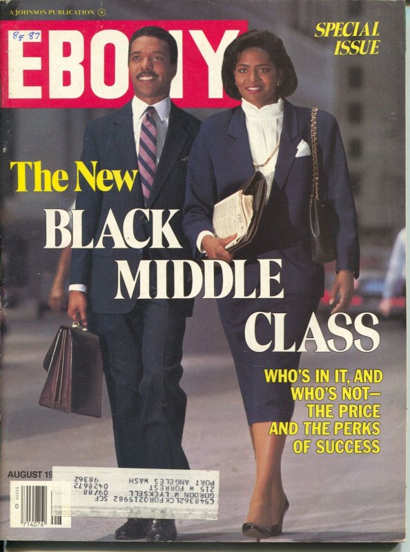 Ebony 8/1987-The Black Middle Class Special Issue-Class of 1987-FN