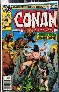Conan the Barbarian #94 Regular Edition (1978) Conan