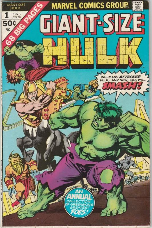 Giant-Size Hulk #1 (Jan-75) VF+ High-Grade Hulk